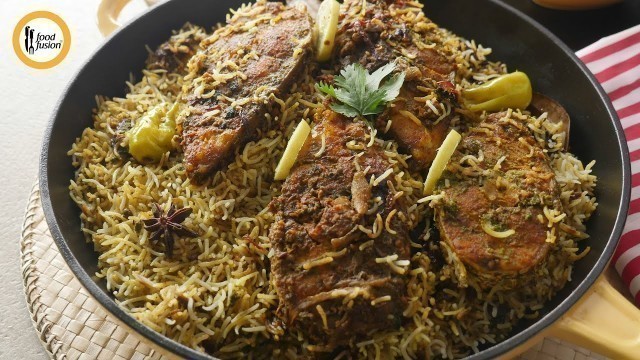 'Fish Haryali Biryani Recipe By Food Fusion'