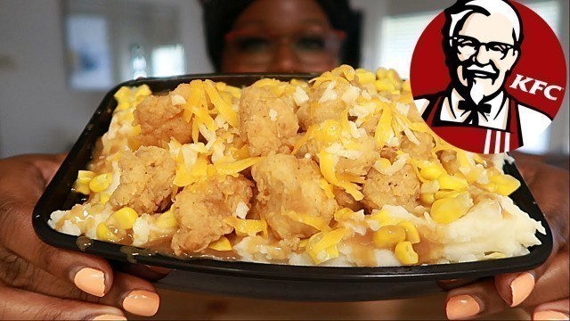 'DIY KFC POPCORN CHICKEN BOWL COOKING AND EATING'