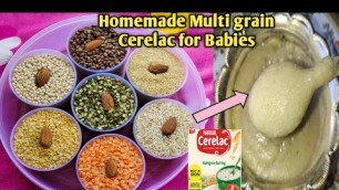 'Homemade Cerelac/Uggu baby weight gain food Recipe 