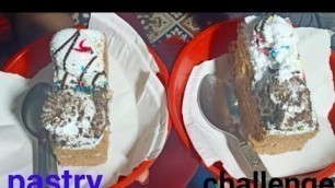 'PASTRY | pastry eating challenge | #short |