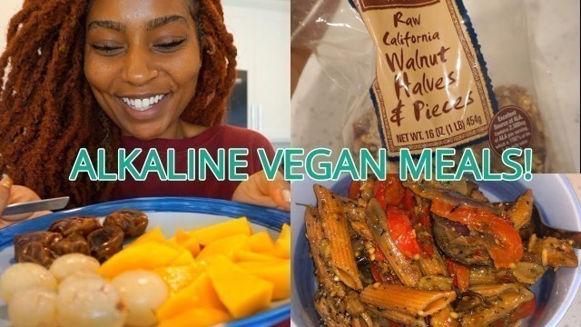 What I Eat In A Day: Alkaline VEGAN Meals!