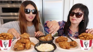 'WE TRIED THE KFC FRIED CHICKEN BUCKET CHALLENGE!'