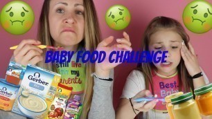 'Baby Food Challenge (W/ Mom)'