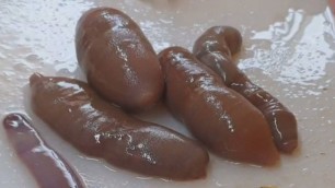 'Korean Seafood - Spoon WORM(penis fish) 개불'