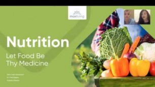 'Nutrition   Let Food Be Thy Medicine'