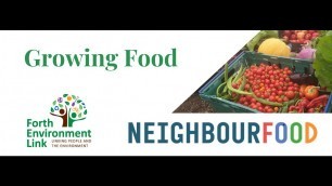 'Growing Food with Scrumptious Garden and Sustainable Thinking Scotland'
