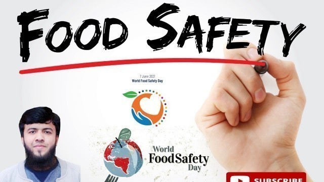 'World Food Safety Day | 7 June 2021| Let food be your medicine | Public Awareness message |'