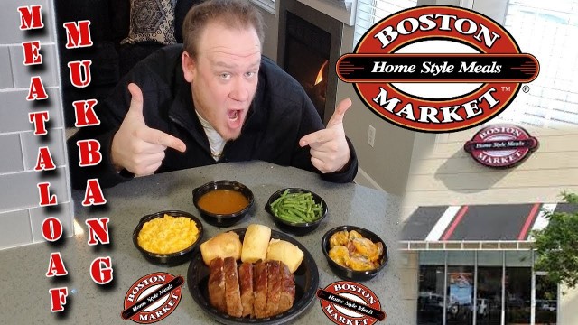 'Boston Market ☆NEW HOME! MEATLOAF MEAL MUKBANG☆ Food Review!!!'