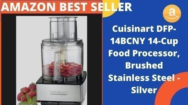 'Cuisinart DFP 14BCNY 14 Cup Food Processor, Brushed Stainless Steel Silver Kitchen & Dining Review'