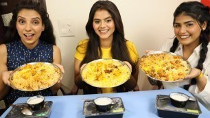 'Biryani Eating Challenge | PANEER BIRYANI and ALOO DUM BIRYANI Eating Competition | Food Challenge'