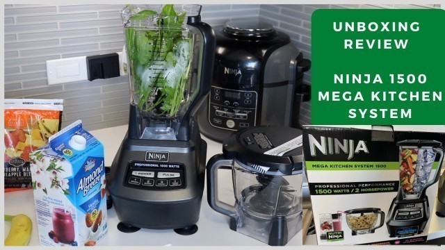 'Unboxing Ninja Blender With Food Processor | Smoothie Test'