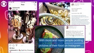 'WEB EXTRA: Instagram Food Pictures'