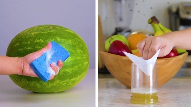 '10 Fruit and Vegetable Hacks That Will Blow Your Mind!! Blossom'