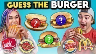 'Guess Which Burger Is The Impossible Burger Challenge | People Vs. Food'