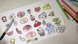 'HOW TO DRAW KAWAII FOOD. FOCUS COMIC FREE ART CAMP:  WEEK 50'