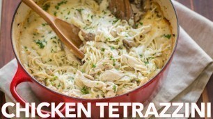 'Easy Chicken Tetrazzini Casserole Recipe - Comfort Food for Dinner'