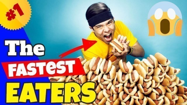 'The Fastest Eaters Compilation | SPEED EATING CHALLENGE! 34,286,604 views!'