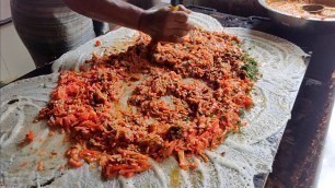 'MASTER of DOSA | BIG Dosa Making & Throwing Skills | Indian Street Food'