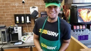 'SUBWAY ☆CAPRESE CIABATTA VEGETARIAN SANDWICH☆ Food Review!!!'