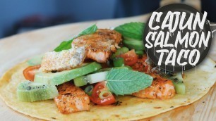 'Jamie Oliver\'s CAJUN SALMON TACOS | TASTY 15 MINUTE DINNER | QUICK EASY SALMON TACO RECIPE'