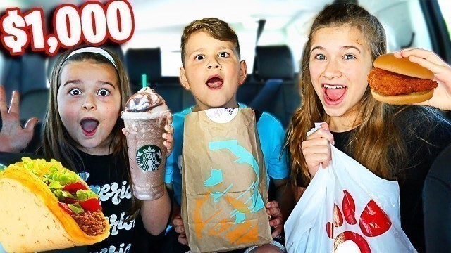 'LAST To STOP EATING FAST FOOD Wins $1,000 Challenge! | JKrew'