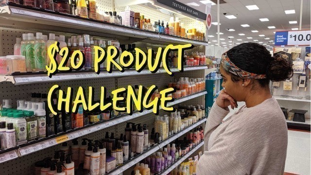 '$20 Hair Product Challenge At Whole Foods, Target, and Sally Beauty!'