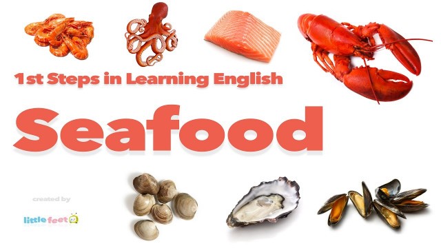 'Pronounce SEAFOOD in British English | Vocabulary with Pictures'