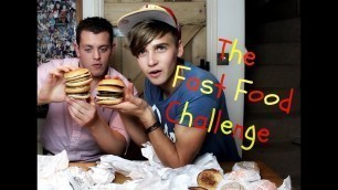 'The Fast Food Challenge | ThatcherJoe'