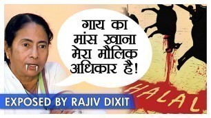 'Rajiv Dixit - ममता बैनर्जी को पसंद है गाय का मांस | Mamata Banerjee is fond of eating Beef'