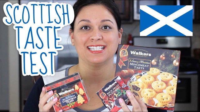 'SCOTTISH FOOD TASTE TEST #1 | SCOTLAND | VIVIAN REACTS'