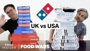 'US vs UK Domino\'s | Food Wars'