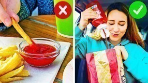 '28 SMART FAST FOOD HACKS'