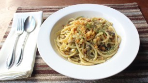 'Pasta con le Sarde - How to Make Sicilian-Style Pasta with Sardines and Fennel'