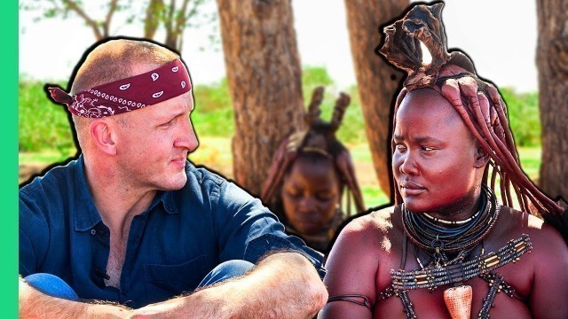 'RARE Tribal Food of Namibia!! Himba Life and Food!!'