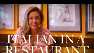 'ITALIAN PHRASES FOR THE RESTAURANT: Top Mistakes Tourists Make in Italy'