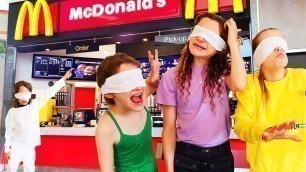 'CHOOSING FOOD OFF THE MENU BLINDFOLDED FOR THE DAY w/The Norris Nuts'