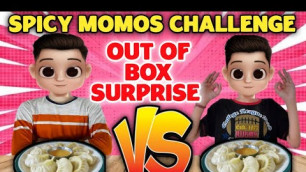 '100 Momos Eating Challenge |Momos Challenge | Spicy Momos Challenge | Food Challenge'