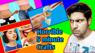 Awful "5 Minute Crafts" 2020 || Horrible Life Hacks