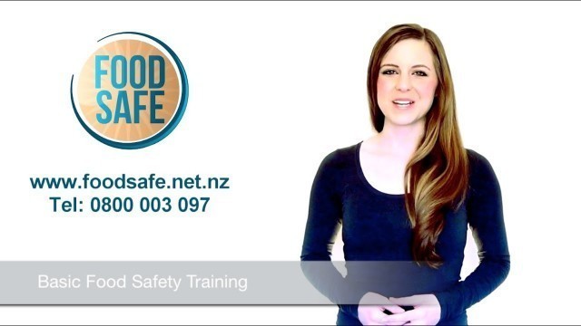 'Basic Food Safety Training - NZQA Approved Scheme'