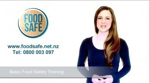 'Basic Food Safety Training - NZQA Approved Scheme'