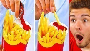 '10 KRASSE FAST FOOD LIFE HACKS! (Einfach & du wirst staunen!)'