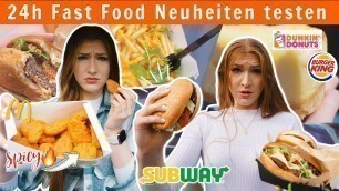 '1 Tag FAST FOOD NEUHEITEN essen