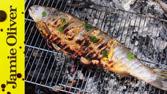 'BBQ Grilled Trout In Beer Butter | Felicitas Pizarro'