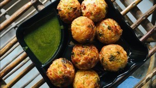 'Vermicelli Sooji Balls| Breakfast |Snack recipe easy & tasty | by Veggie food'