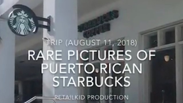 'Rare Pictures Of Puerto Rican Starbucks'