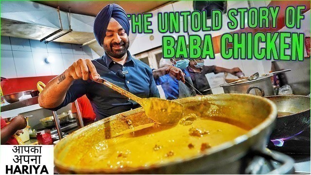 'Indian Street Food ke LEGEND | Punjab ka WORLD FAMOUS | BABA CHICKEN | Untold Story ❤️'