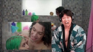 'Eating Food In The Shower - Ninja Sex Party Reaction'