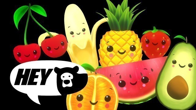 'Hey Bear Sensory - Disco Fruit Party! - Fun video with music and dancing !'