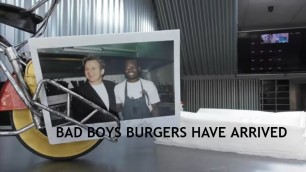 'Momma Cherri and Chef Brian at Bad Boys Burgers'