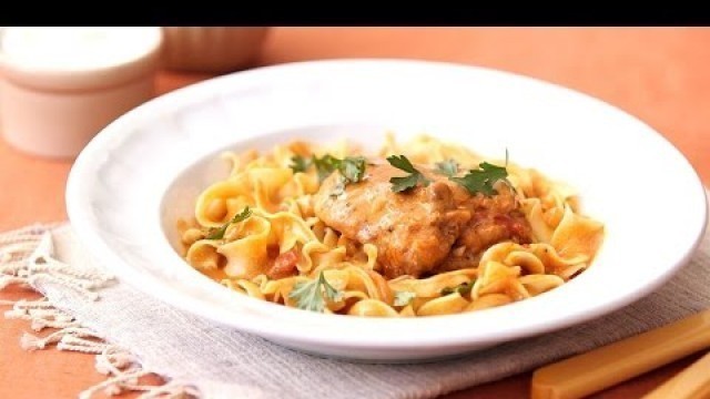 'Chicken Paprikash Recipe'